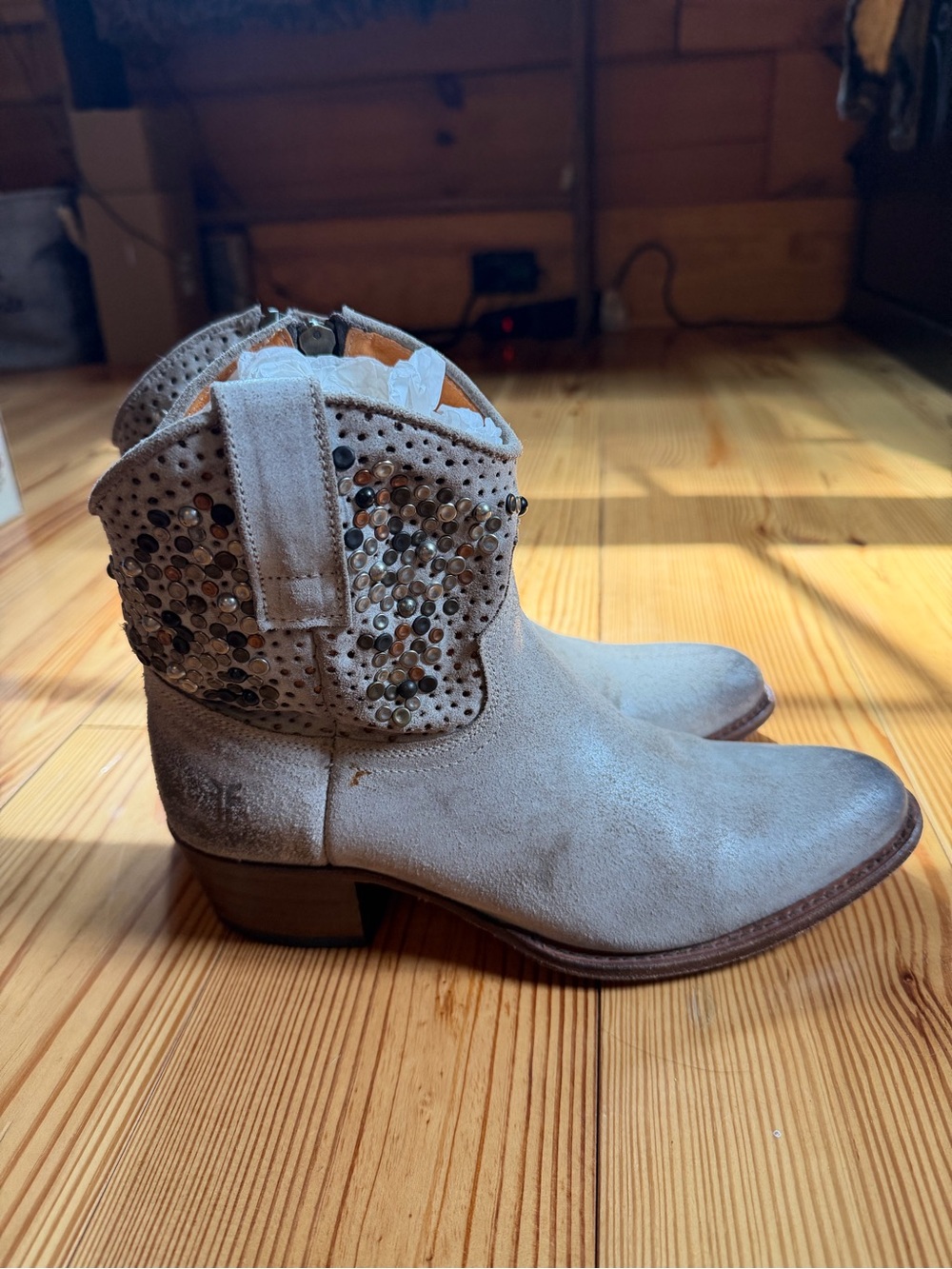 Frye Deborah Studded Boots